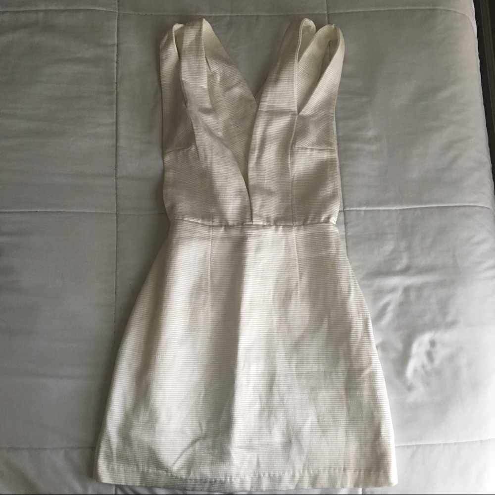 Deep V Dress